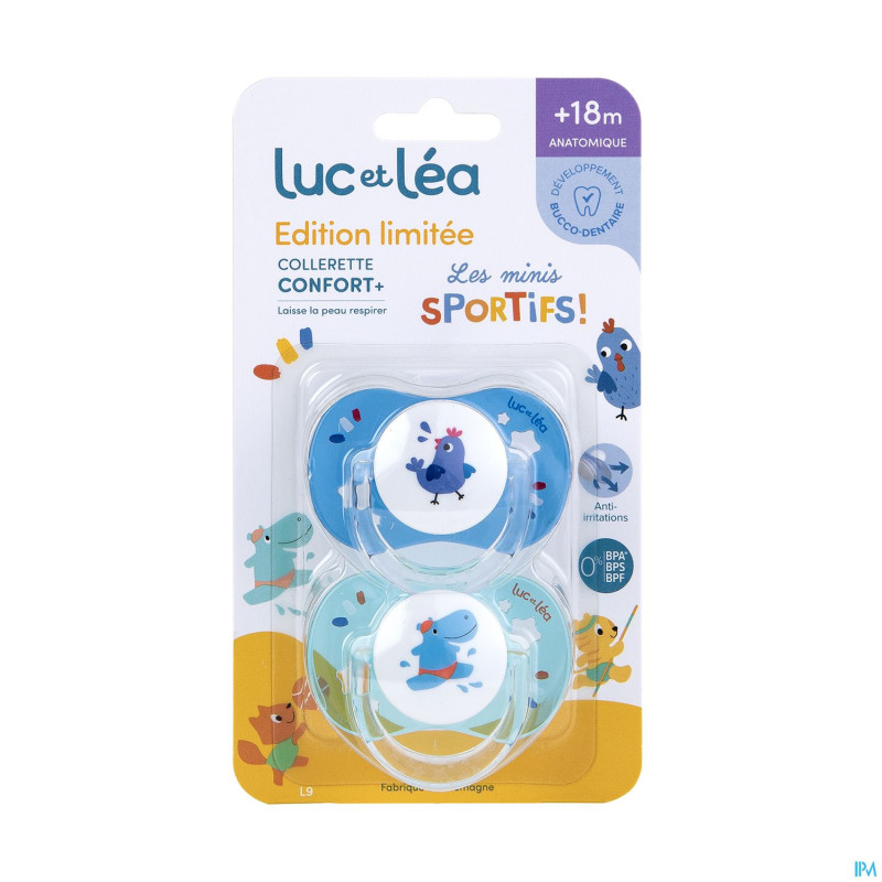 Luc&lea duo sucette +18m ana jo ete 2