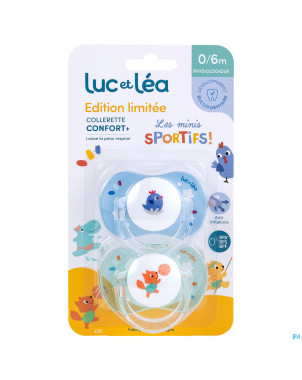 Luc&lea duo sucette 0-6m phys jo ete 2