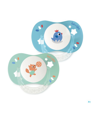 Luc&lea duo sucette 0-6m phys jo ete 2