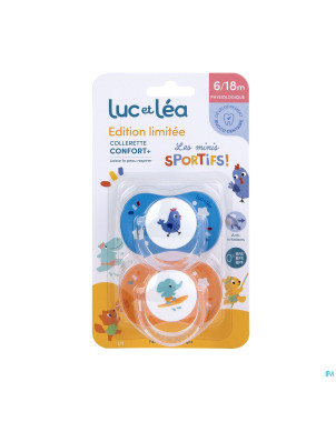 Luc&lea duo sucette 6-18m phys jo ete 2
