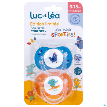 Luc&lea duo sucette 6-18m phys jo ete 2
