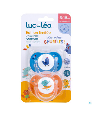 Luc&lea duo sucette 6-18m phys jo ete 2