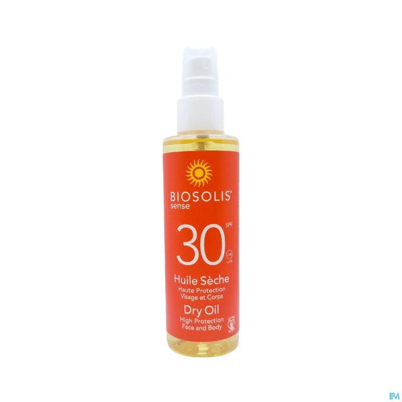 Biosolis sense huile solair.sech.spray spf30 150ml