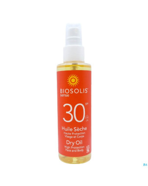 Biosolis sense huile solair.sech.spray spf30 150ml
