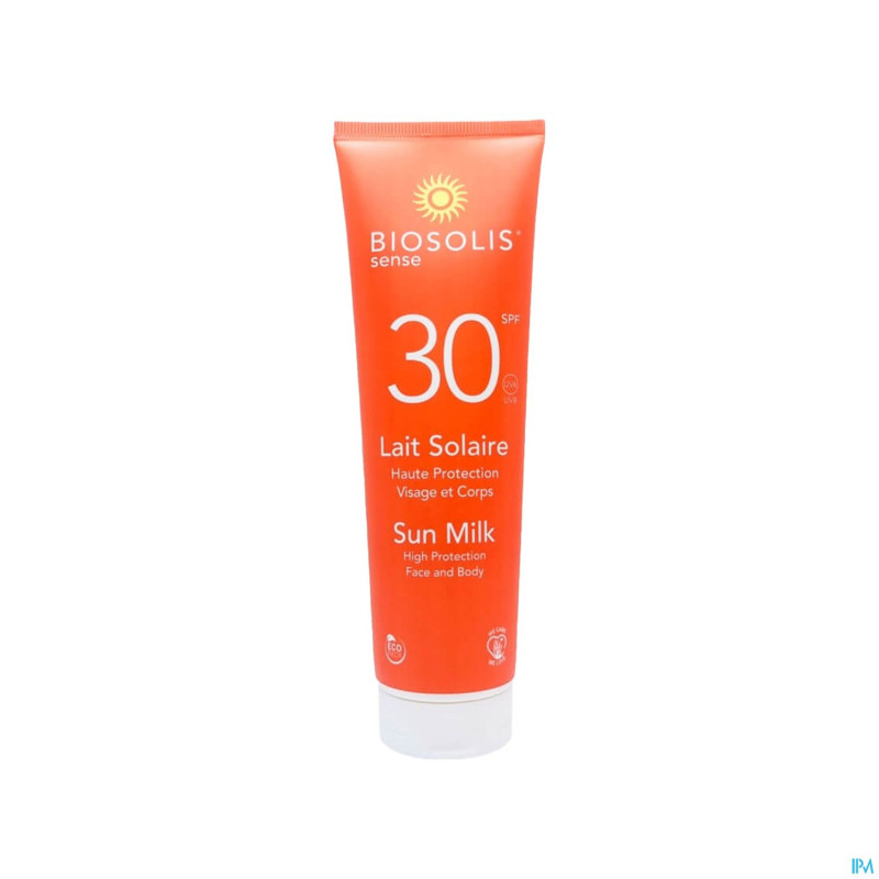 Biosolis sense lait solaire spf30 150ml