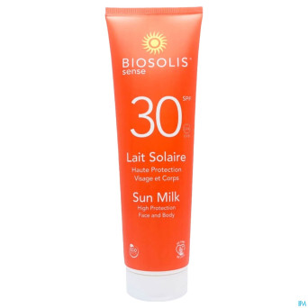 Biosolis sense lait solaire spf30 150ml