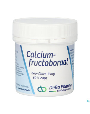 Fructoborate calcium v-caps 60 deba