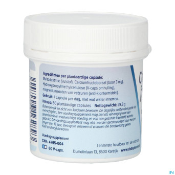 Fructoborate calcium v-caps 60 deba