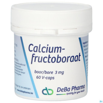 Fructoborate calcium v-caps 60 deba