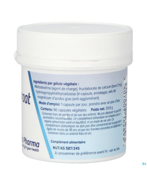Fructoborate calcium v-caps 60 deba
