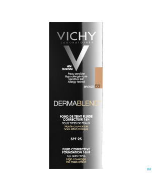 Vichy fdt dermablend fluide 55 bronze 30ml