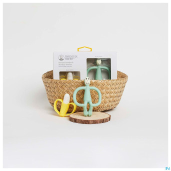 Matchstick monkey coff. banane&vert menthe 2 prod.