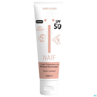Naif baby&kids sun creme minerale spf50 30ml