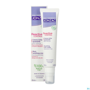 Jonzac reactive control creme riche 40ml