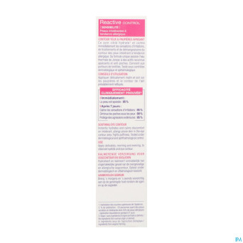 Jonzac reactive control contour yeux 15ml