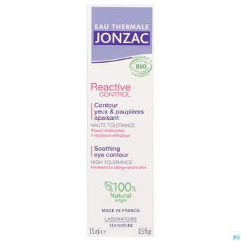 Jonzac reactive control contour yeux 15ml