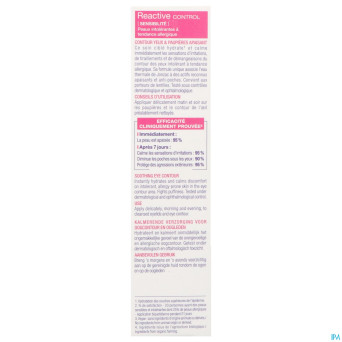 Jonzac reactive control contour yeux 15ml