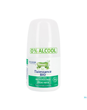 Natessance deo recharge 24h aloe vera bio 50ml