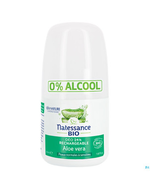 Natessance deo recharge 24h aloe vera bio 50ml
