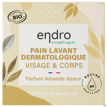 Endro pain dermatologique amande douce 85ml