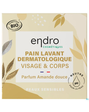 Endro pain dermatologique amande douce 85ml