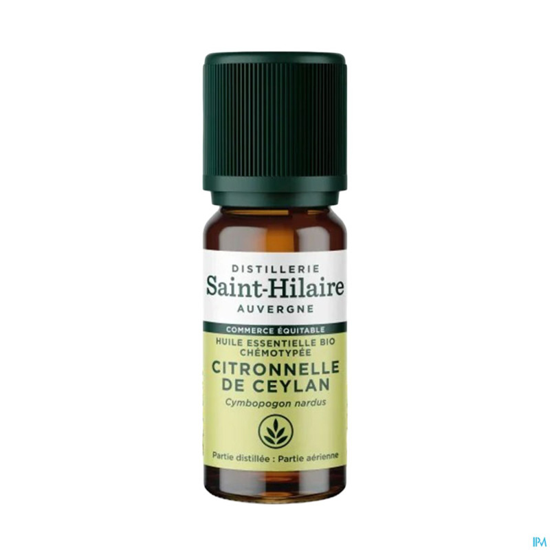 De saint hilaire he citronnelle ceylan bio 5ml