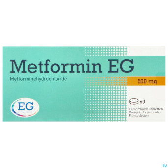 Metformin eg 500mg comp pell 60