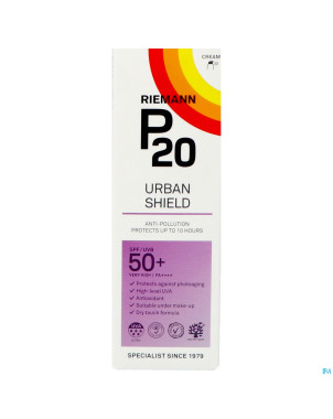 P20 lotion solaire urban shield spf50+ 50g