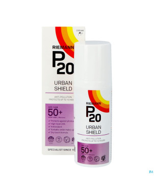 P20 lotion solaire urban shield spf50+ 50g