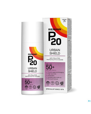 P20 lotion solaire urban shield spf50+ 50g