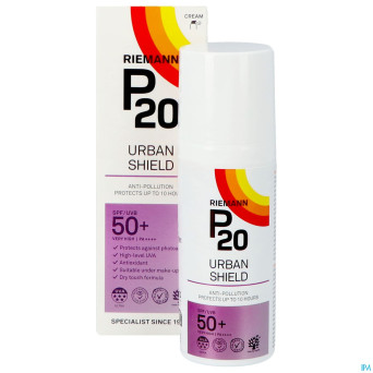P20 lotion solaire urban shield spf50+ 50g
