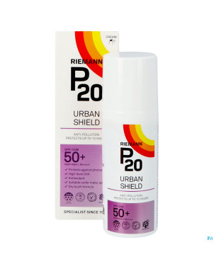 P20 lotion solaire urban shield spf50+ 50g
