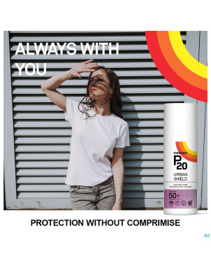 P20 lotion solaire urban shield spf50+ 50g