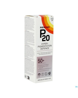 P20 creme solaire hyperpigment. defence spf50+ 50g