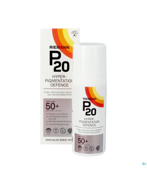P20 creme solaire hyperpigment. defence spf50+ 50g