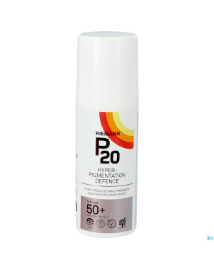 P20 creme solaire hyperpigment. defence spf50+ 50g