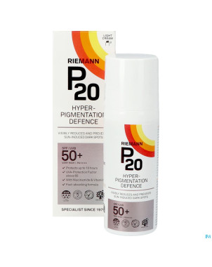 P20 creme solaire hyperpigment. defence spf50+ 50g