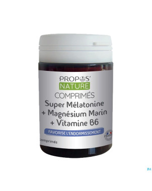 Melatonine magnesium & vitamine b6 comp 60