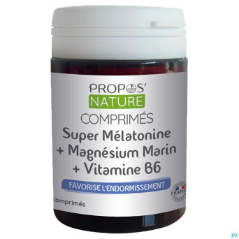 Melatonine magnesium & vitamine b6 comp 60