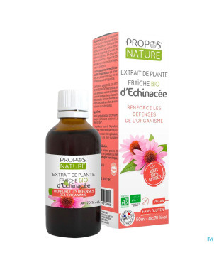 Solution / extrait echinacee bio 50ml
