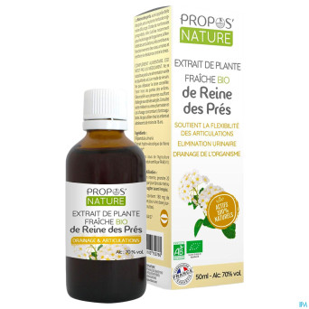 Solution / extrait reine des pres bio 50ml