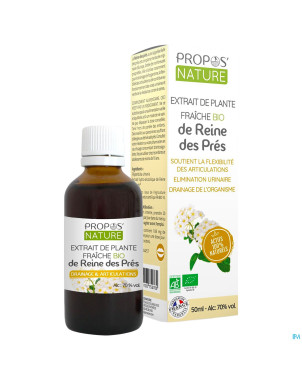 Solution / extrait reine des pres bio 50ml