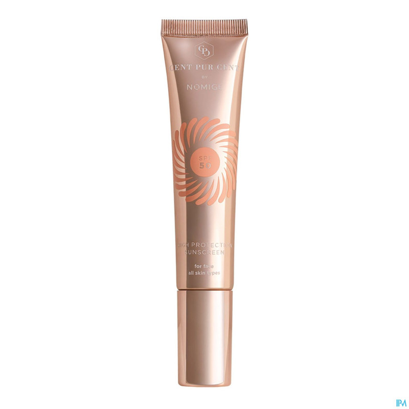 Cent pur cent nomige sunscreen spf50 40ml