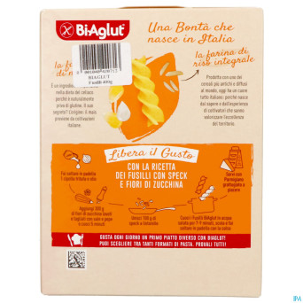 Bi-aglut fusilli 400g 1101 revogan