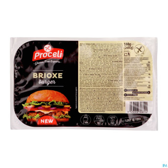 Proceli brioxe burger 2 x 90g 3523 revogan