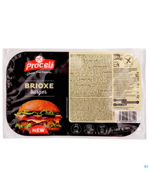 Proceli brioxe burger 2 x 90g 3523 revogan