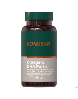 Omega 3 dha forte softcaps 60 bonusan