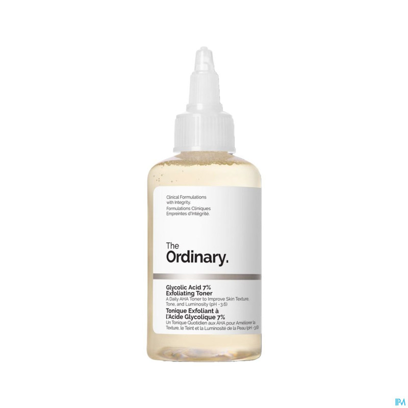 The ordinary toniq.exfol.acide glycolique 7% 100ml