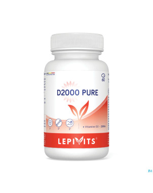 D2000 pure caps 60 lepivits