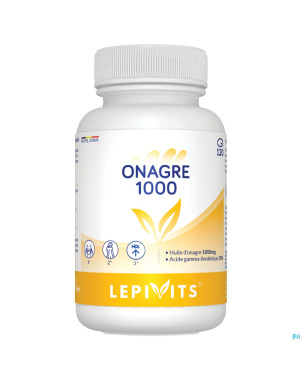 Huile onagre 1000mg caps 120 lepivits